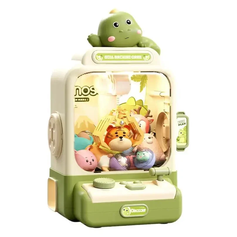 Children's Toys Claw Machine Household Toy Doll Machine Dual Power Supply Mode Coin Twisting Machine Recreational Machines Boys 5