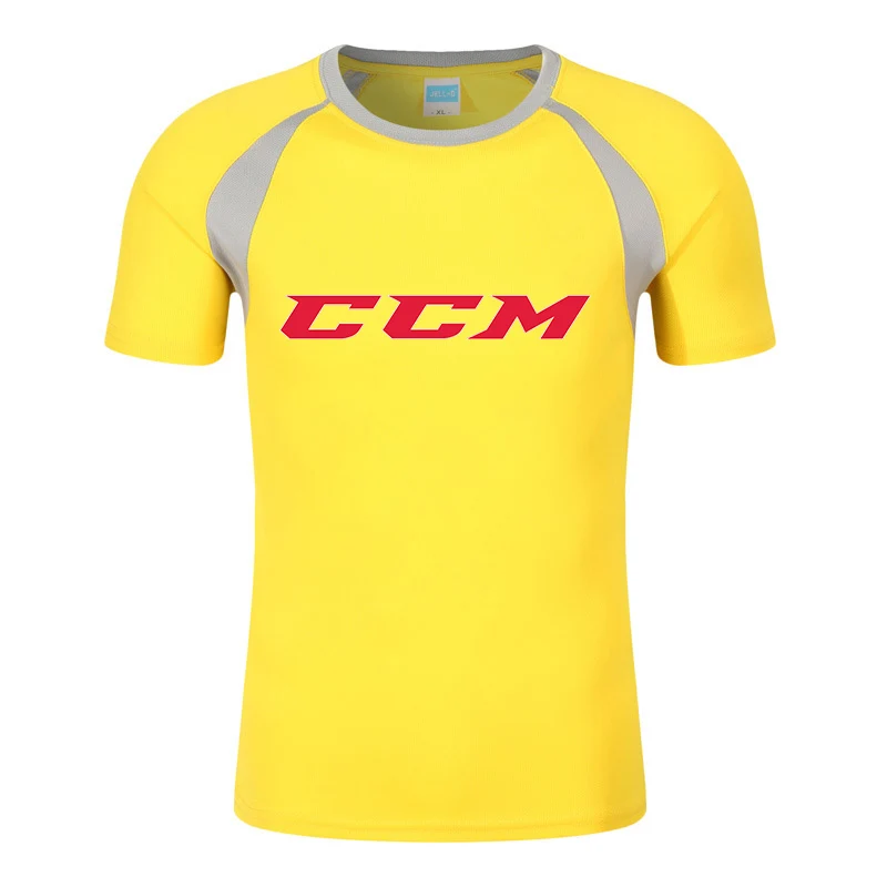 2023 CCM brand clothing men's summer new eight-color short-sleeved comfortable breathable T-shirt