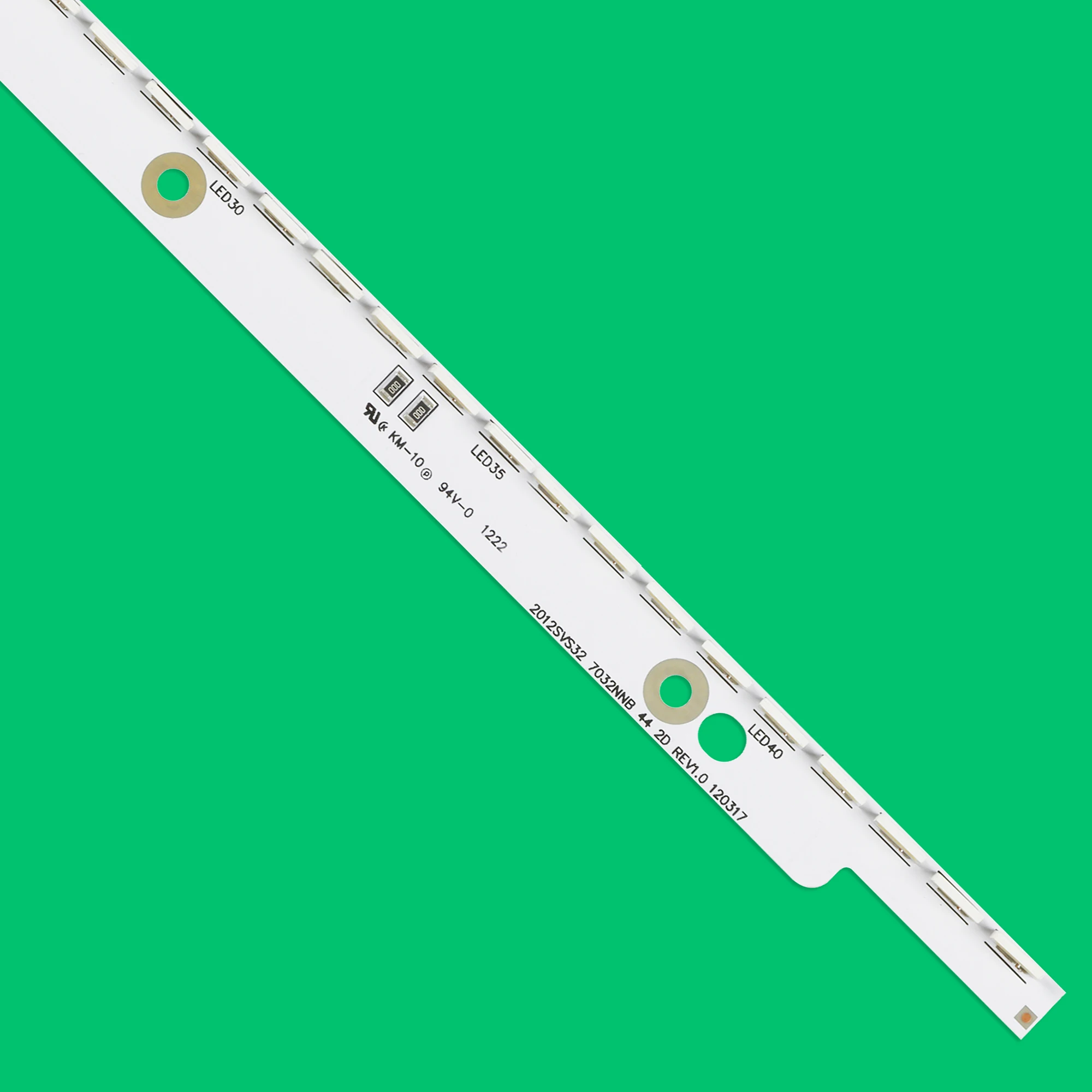 Tira Conduzida Luz de Fundo para Samsung Ua32es5500 Ue32es6100 Trenó 2012svs32 7032nnb 2d V1ge320sm0-r1 32nnb7032led-mcpcb 6v - Imagem 2