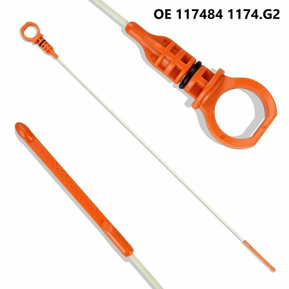Suitable For Peugeot 206 207 307 407 1.6HDi With A Hard Plastic Grip 1174G2, 1174E6 Engine Oil Level Dipstick 1pcs