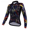 Quick Dry Mountain Bike Jerseys Autumn Spring Breathable Women's Cycling Shirt Long Sleeve Cycling Jersey 4