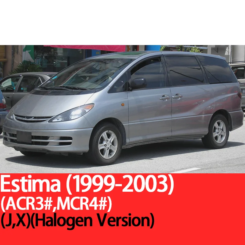 thumbnail image 1 of YnFom - Kit de bombillas LED especiales para faros delanteros de Toyota Estima 1990-2018 para luces bajas, luces altas, luces antiniebla, accesorios para automóviles, 1 of 5