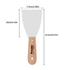 Paola wood handle putty knife 3-inch stainless steel scraper cleaning scraper 2
