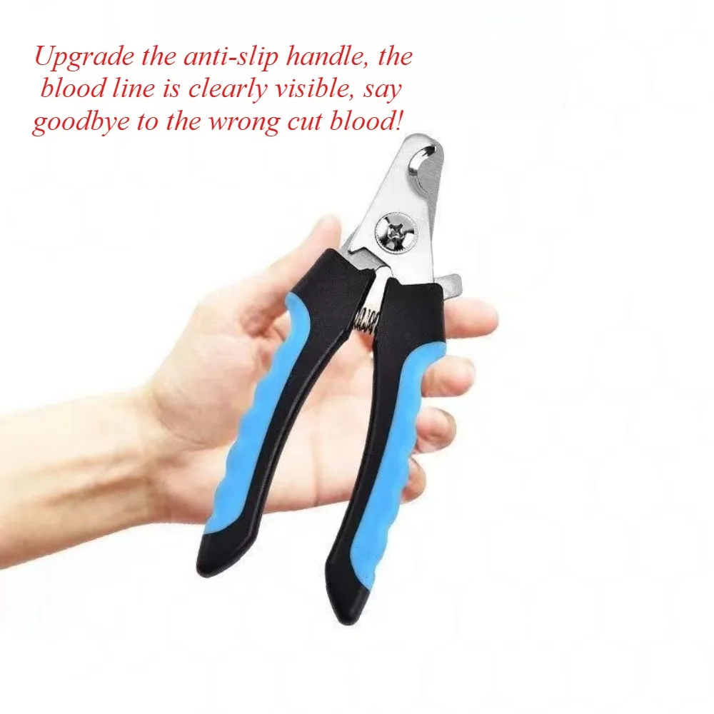 Dog Nail Clippers Sharpener Set pet nail clipper