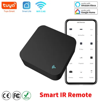 Tuya Smart IR Telecomando Smart Life per l'automazione domestica intelligente Sostituisci TV DVD AUD AC Remote Funziona con Alexa Google Home