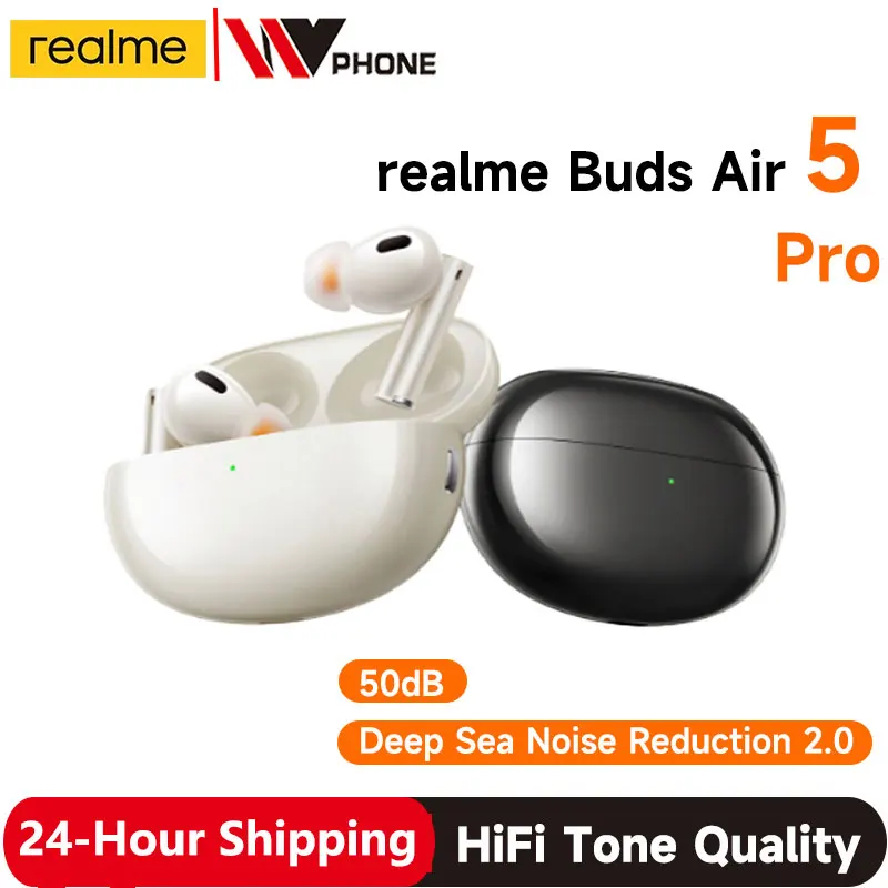 سماعة Realme Buds Air Pro TWS ، إلغاء الضوضاء النشط ، سماعة رأس