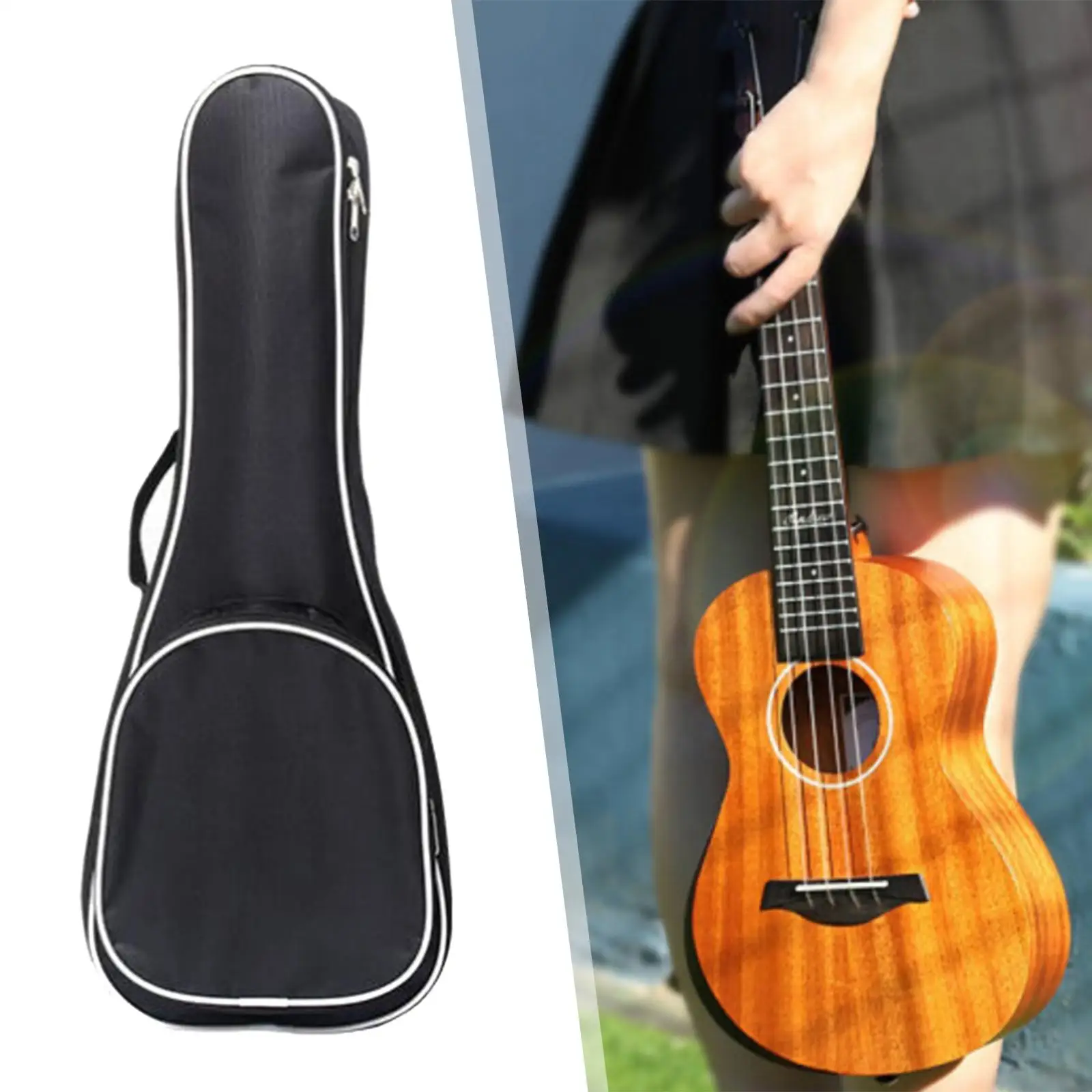 Thickened Ukulele Case Padded Oxford Cloth 21/23/26 inch with Handle ukulele case