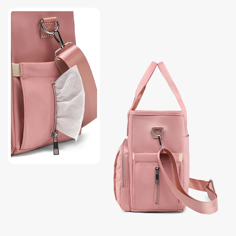 Extra Large Capacity Fashionable Lunch Bag Hot-pressed Waterproof and Leak-proof Storage Bag Travel Bag Picnic Bag Mommy Bag