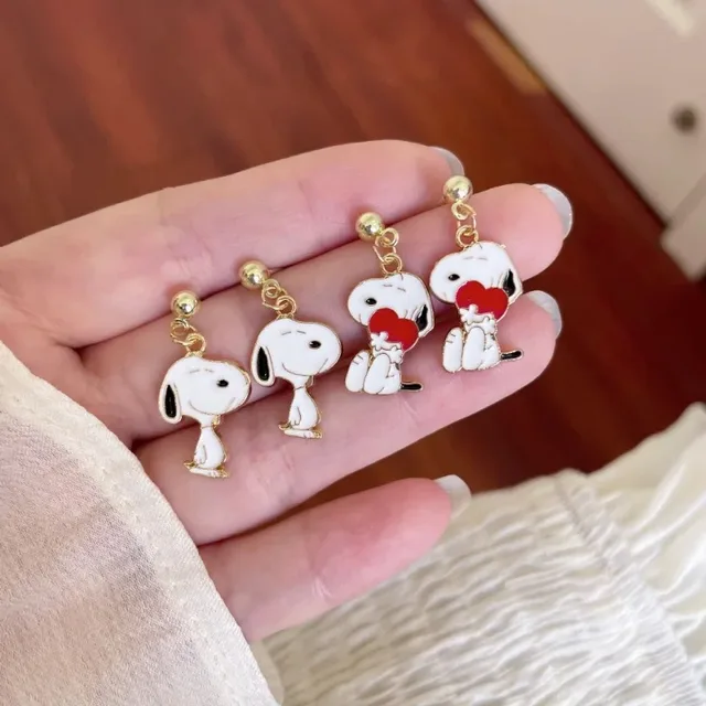 Pendientes de Snoopy 2