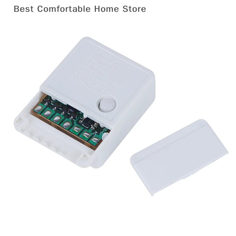 LED String Lights 8 Modes Twinkle Dimmer Flexible Strip Lighting Replica Switch Adjustable Knob Controller