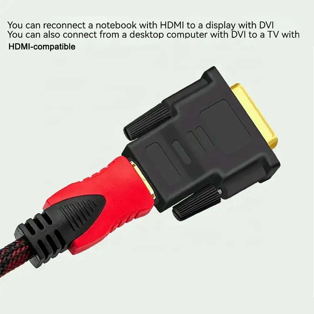 HD To DVI Adapter For TV Computer Connection