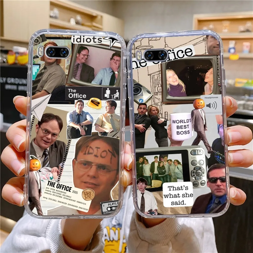 Michael Scott The Office Funny Humor Tv Phone Case Per Huawei Mate P10 P20 P30 P40 P50 Smart Z Honor 50 60 70 Pro Lite Case