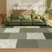 Modern Geometric Fashion Carpet Decor Living Room Large Area Rugs Sofa Coffee Tables Non-slip Floor Mats Washable Customizable 1