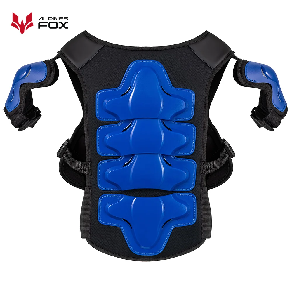 Boys Girls Full Body Skating Skiing Armor Child Kids Youth Motocross Downhill Vest Armor Jacket Chest Spine Knee Elbow Guard Pad