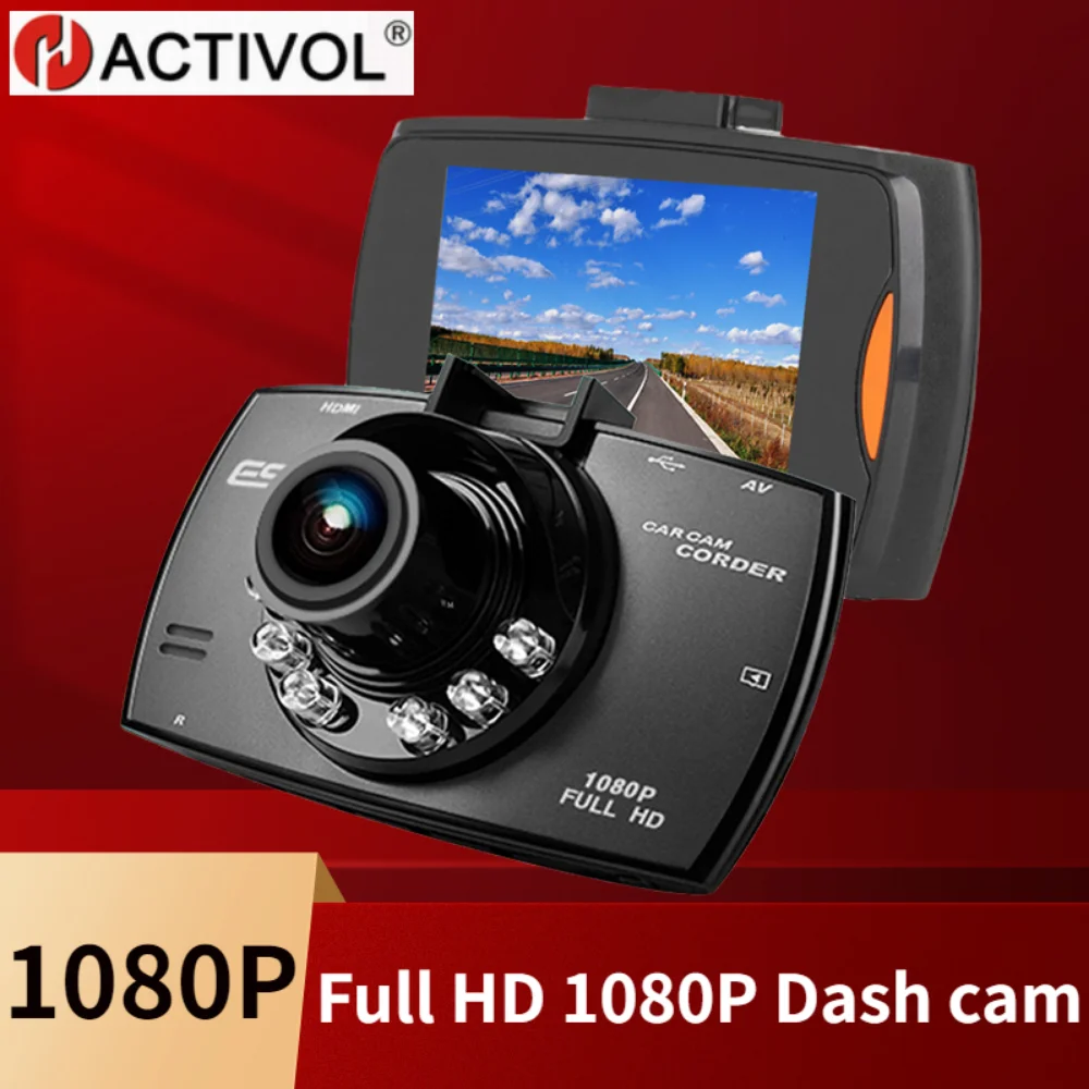 Car Dvr Car Camera Recorder Driving Recorder 2.4 In Full Hd 1080p Video