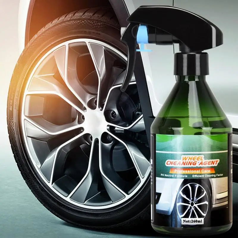 Car Rim Cleaner Brake Dust Remover Portable Car Maintenance Cleaning Care  Cleaning Spray Tire Shine Rim