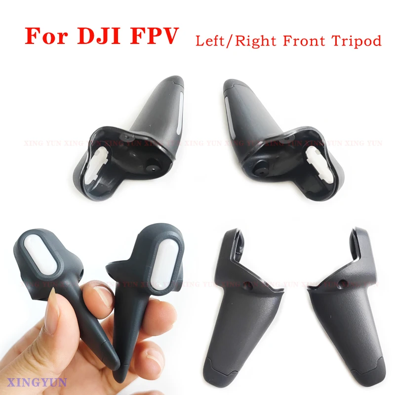 Jeu de 3 trépieds avant pour drone DJI Mini 3 Pro - Gris clair, vert clair, jaune clair