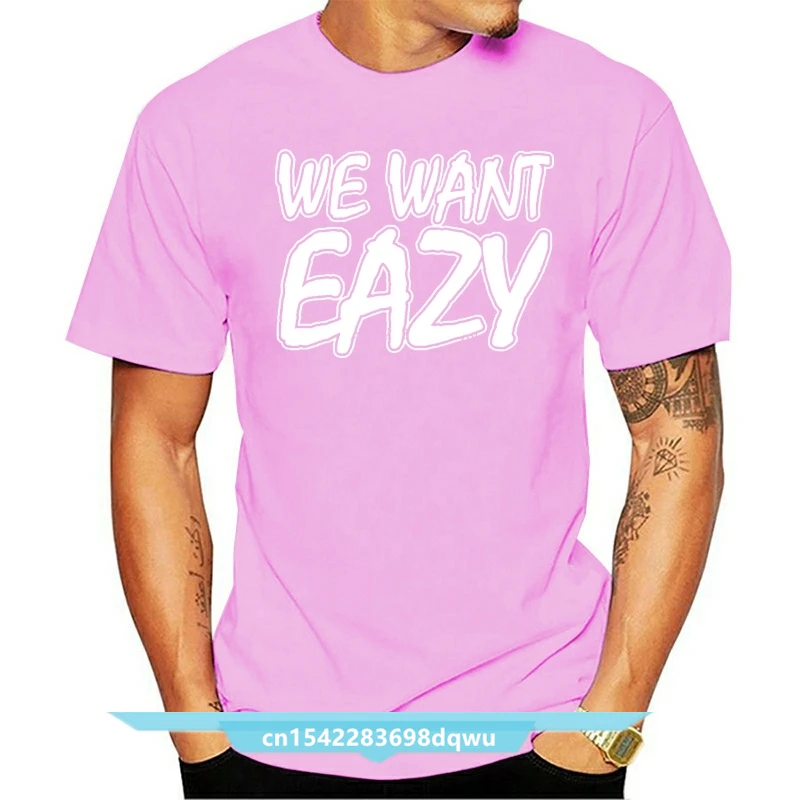 

NWA N.W.A EAZY-E WE WANT GANGSTA RAP HIP HOP UNOFFICIAL T-SHIRT ADULTS &amp