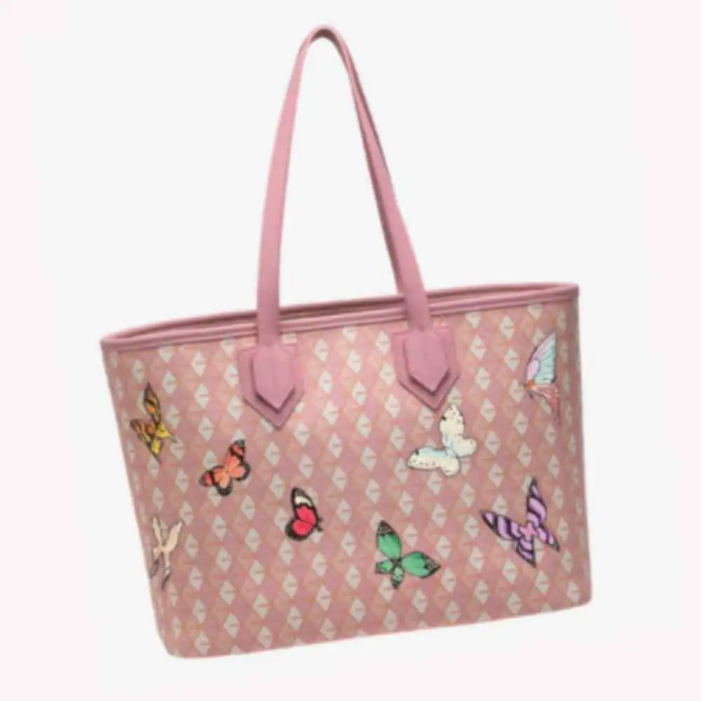 

Bags Luxury Handbags Butterflies Canvas Tote Bag For Women Shoulder Bag Designer Hand Bag Woman Shopper Bag Sac Luxe حقيبة مربعة