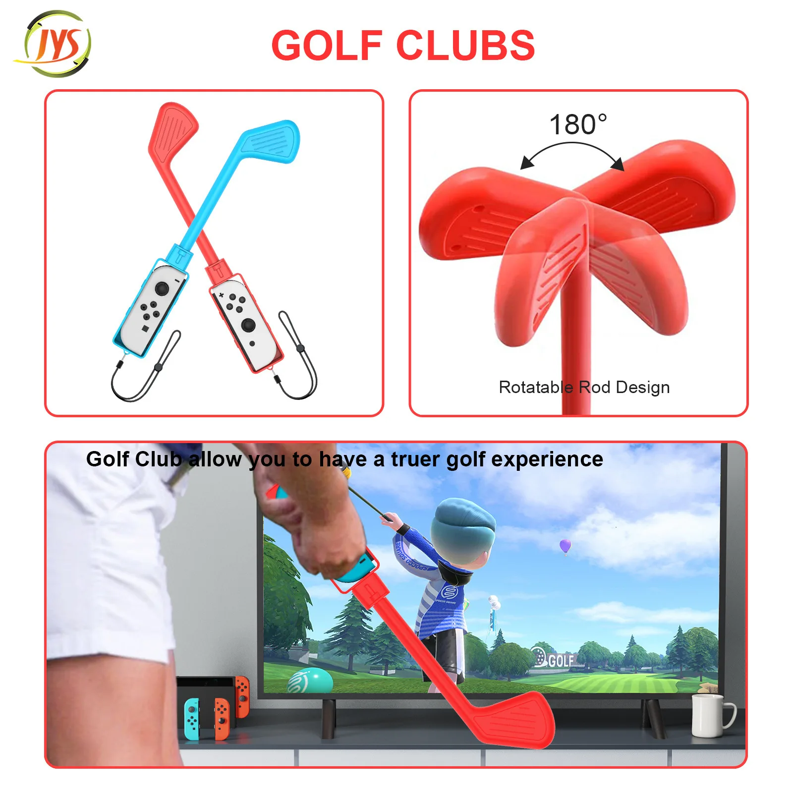 15 in 1 Switch Sports Accessories Bundle for Switch NS Sports Accessories Kit Compatible with Switch/Switch OLED Games