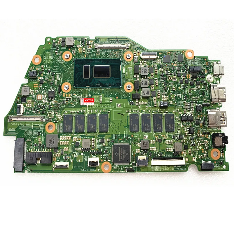 

CN-02CVR0 02CVR0 2CVR0 для Dell Inspiron 7370 7373 с процессором SR3LB I5-8250U материнская плата 16839-1M 8GB Материнская плата для ноутбука 100% протестирована