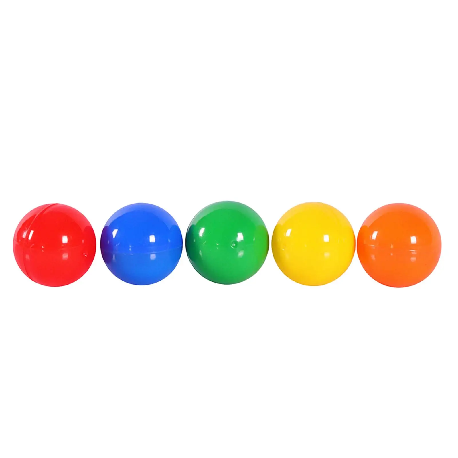 50Pcs Bingo Ball Calling Balls Replacement Equipment Portable Opening Tally Ball Raffle Balls for Birthday Home Family plastic lottery balls