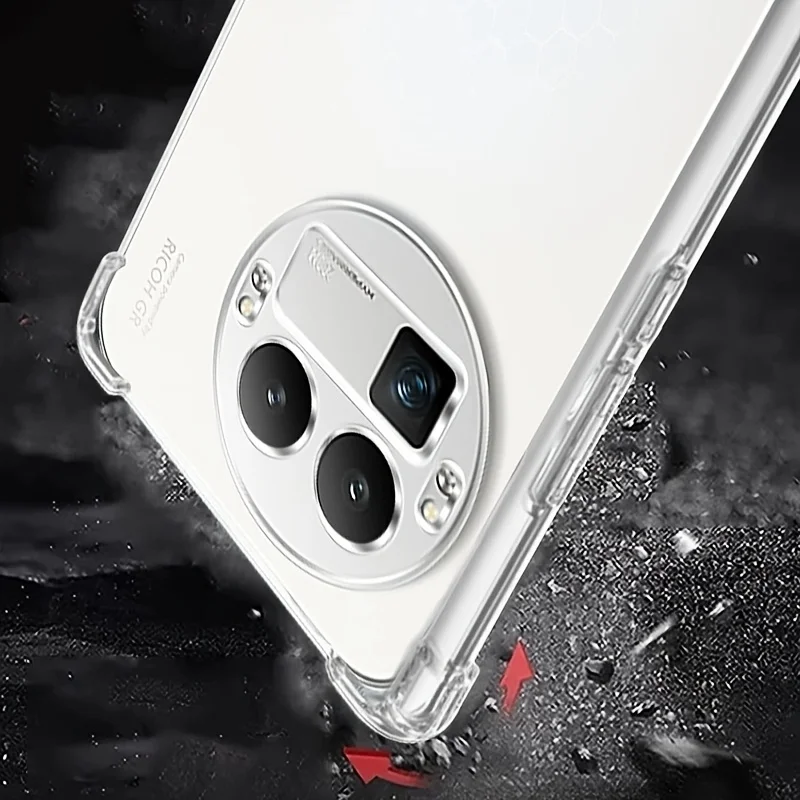 Transparent Soft Silicone Phone Case - Clear Back Cover