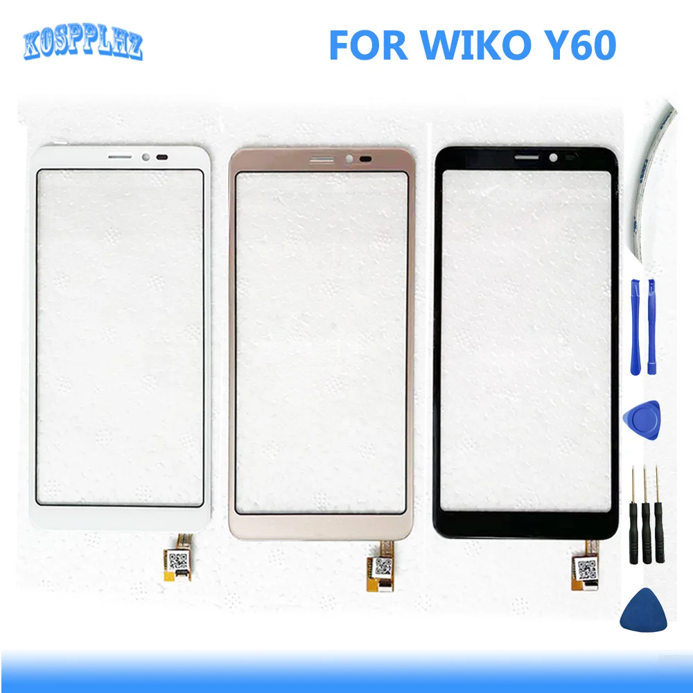 WIKO Y60 전면 유리 디지타이저 터치 스크린 패널 유리 + 도구 용 KOSPPLHZ