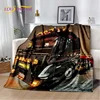 HD Volvo Truck Lorry 3D Printing Soft Flannel Blankets,Throw Blanket Comfortable Blanket for Picnic Beds Sofa Home Bedroom Gifts 5