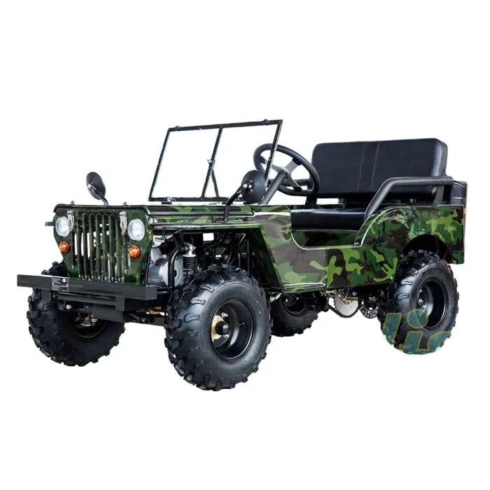 KNL Factory sale china mini jeeps willys 200cc quads for kids petrol cars gas powered atv 50cc 50cc, 110ccc, 125cc, 150cc