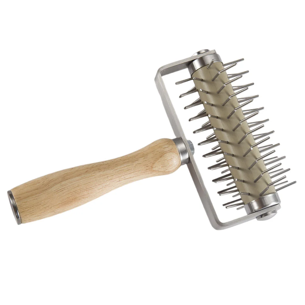 

Pizza Dough Puncher Roller Wheel Pizza Bread Needle Biscuit Dough Pie Hole Embossing Maker Pastry Baking Tools