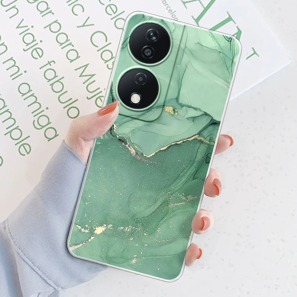 Clear Soft Silicone Protective Phone Case for Honor 90 – Transparent Smart Cover