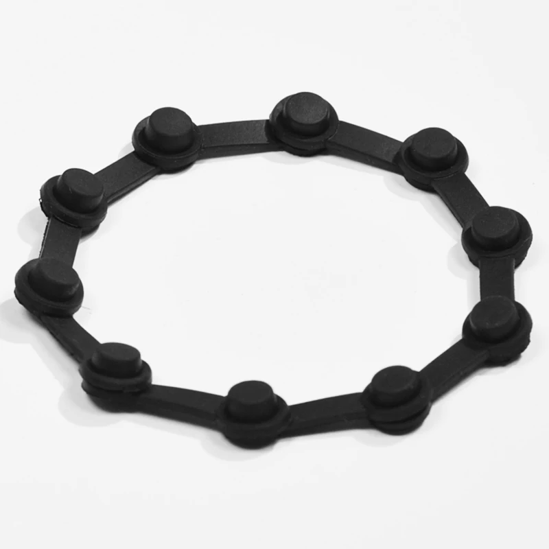 Motorcycle Screw Caps 10Pcs/set Motorbike Rubber Brake Grease Bleed Caps Black Nipple Brake Screw Caps Caliper Cover