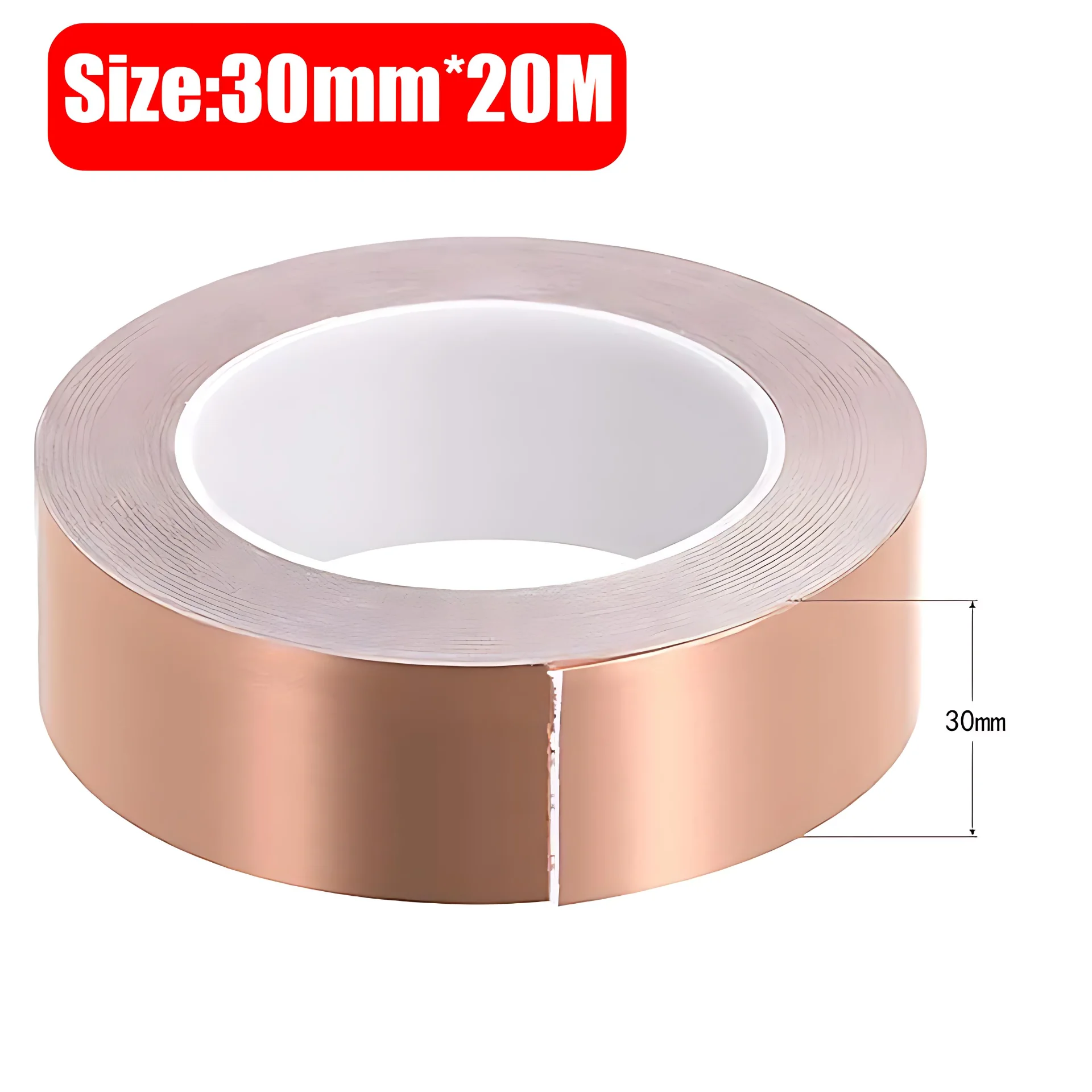 Double-Sided Conductive Copper Foil Tape for EMI Shielding and Electrical Repairs