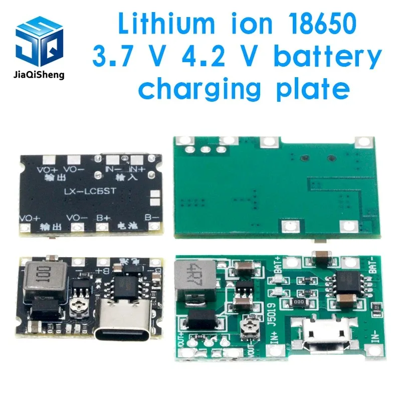 10PCS 리튬 이온 18650 3.7V 4.2V 배터리 충전기 보드 DC-DC 스텝 업 부스트 모듈