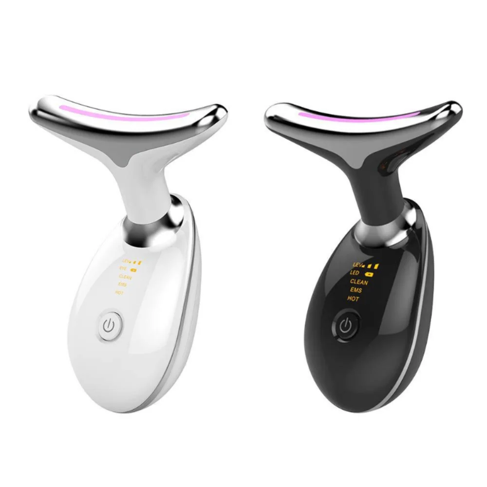 

EMS Face Massager Reduce Double Chin Anti Wrinkle Skin LED Photon Therapy Skin Neck Face Beauty Device Facial Lifting Machine
