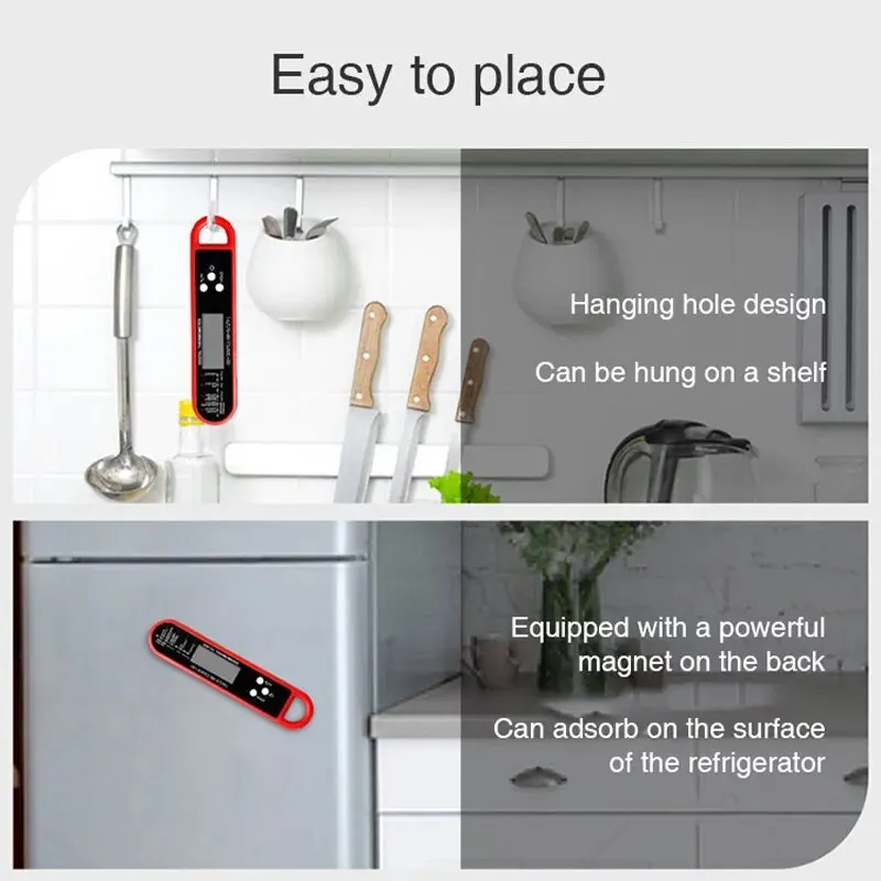 Digital Thermometer Cooking Food Kitchen Probe