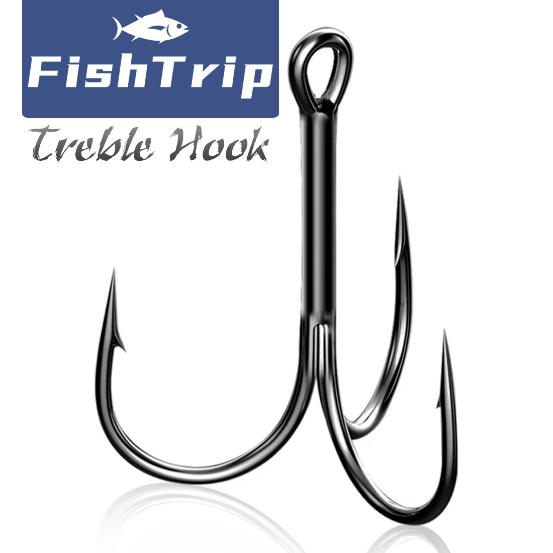 Fishing Treble Hooks 25~50Pcs Brabed Sharp Triple Sea Fishing Hooks Hard  Lures for Freshwater Saltwater Fishing Accessories - AliExpress