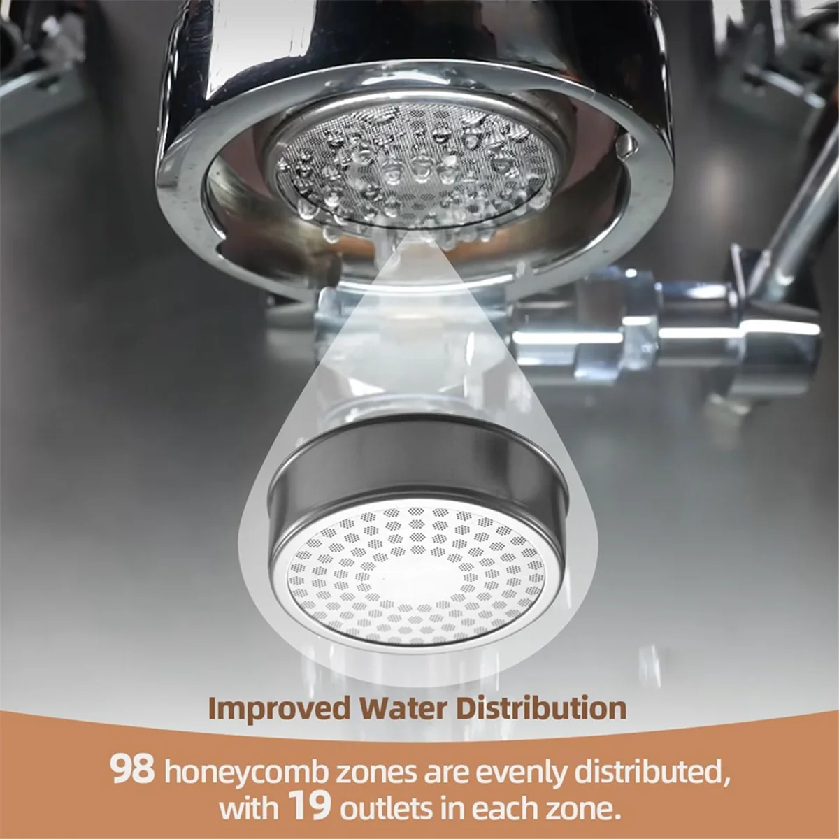 M08K Shower Screen Replacement for E61 Espresso Group Head Coffee Machine,Coffee Machine Boiling Head Filter Shower Filter