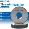 M2 M2.5 M3 M4 M5 M6 M8 M10 M12 6g Thread Ring Gauge Inspection Gauge Measurement Gauge 2 pieces/set