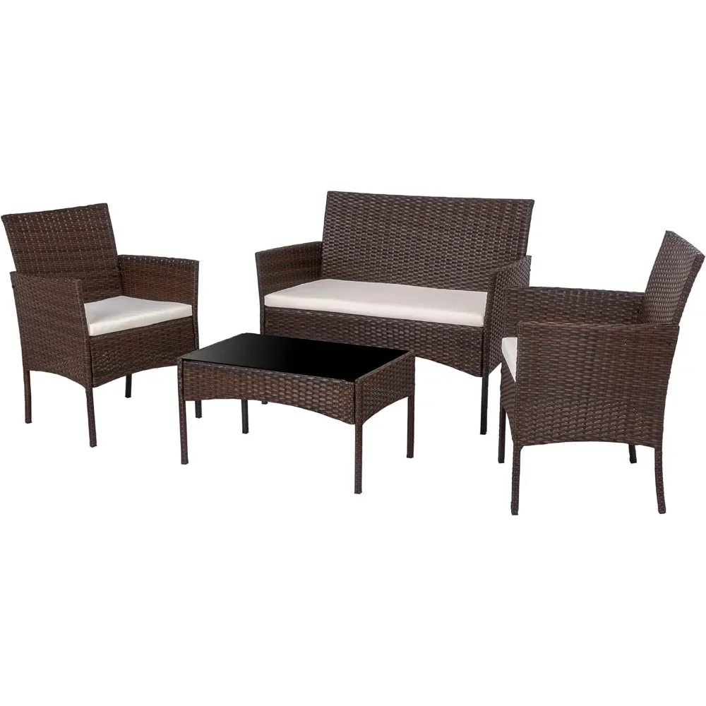 4 Piece Outdoor Patio Furniture Sets 1