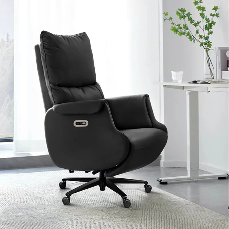 Leather Computer Recliner Chair Gaming Vanity Gaming Chair Armchair Luxury Designer Barber Chaise Coiffeuse Salon Furniture beauty swivel barber chairs stylist adjustable reclining spinning barber chairs spa tabouret coiffeuse salon furniture wj25xp