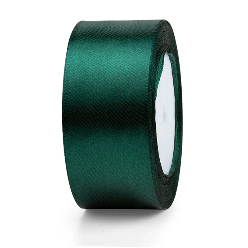 Elegant Red Satin Ribbon for Gift Packaging and Crafting