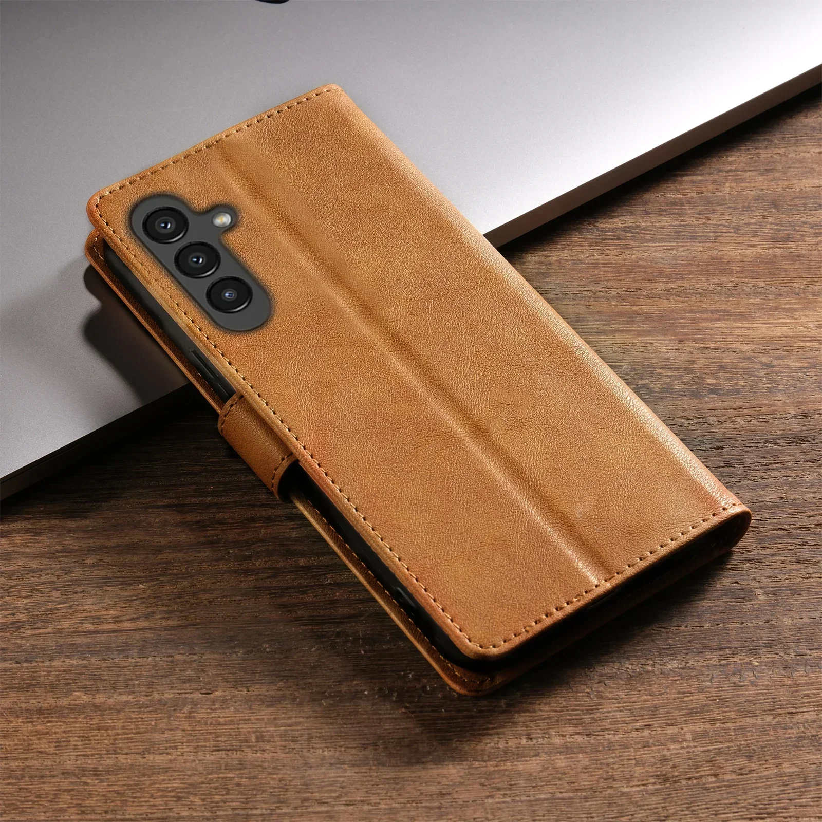 Leather Flip Phone Case with Card Wallet Cover