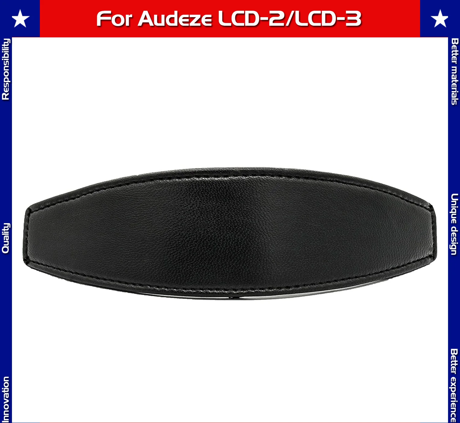 Carberon Sheepskin Headband Cushion Compatible with Old Version of Audeze LCD2 and LCD3 Headphones (Old Version Only)