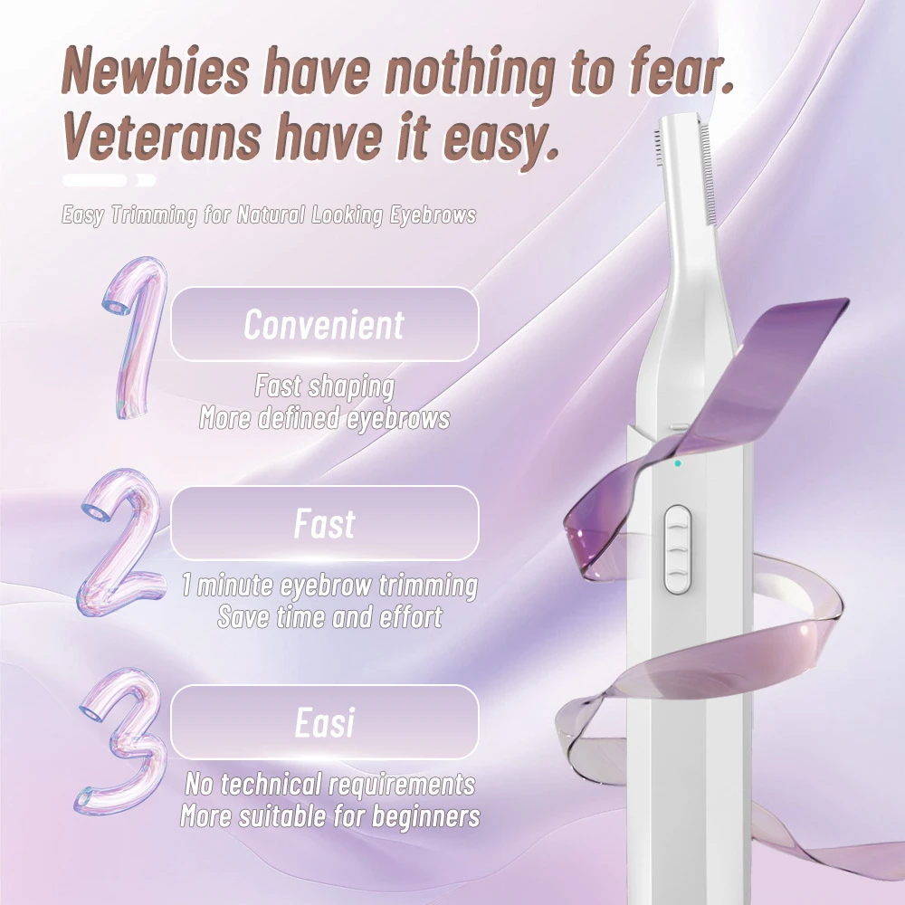 Women Portable Electric Face Eyebrow Hair Body Blade Razor Shaver Trimmer Face Hair Remover Trimmer Use Lady Beauty Remover Tool 5