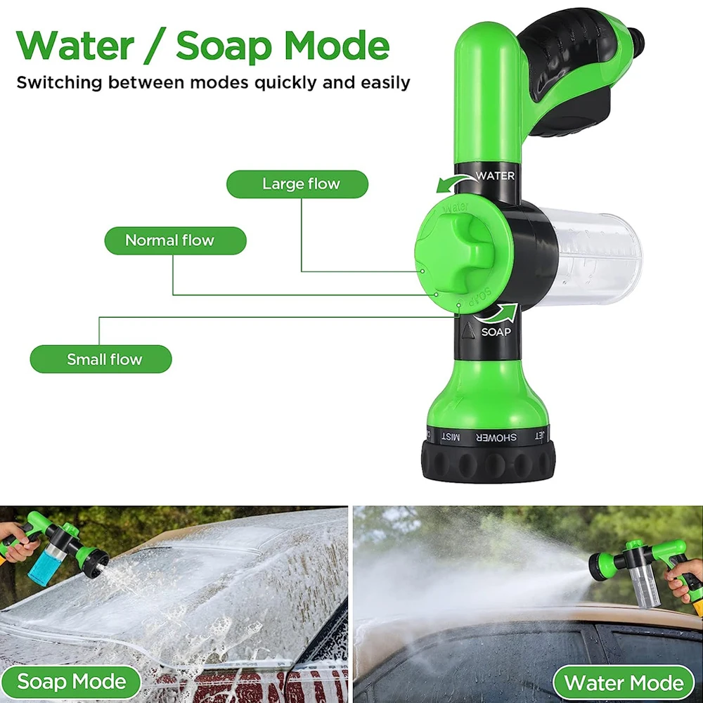 Bath Showerhead Handheld Toilet Spray Gun Pet Dog Shower Sprayer Adjustable High-pressure Nozzle Hose for Dog Shower Garden Animal Horse Car Cleaning