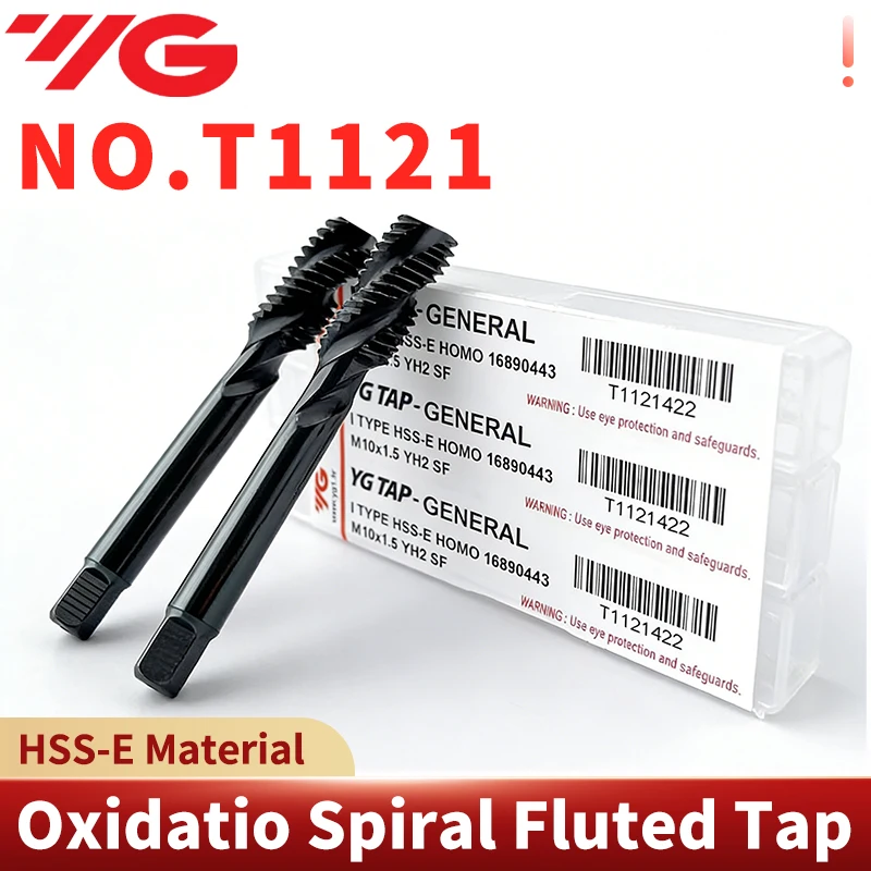 Korea YG T1121 Spiral Fluted Tap Machine Thread Tap