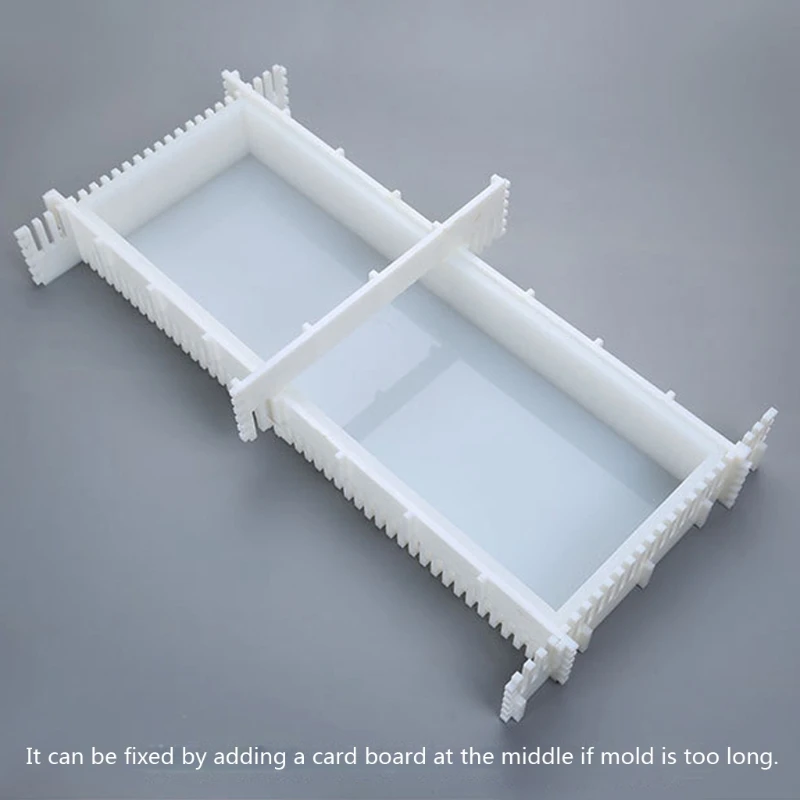 Super Large Rectangular Silicone Molds 3D Rectangle Resin Art Mould Craft Tools Crystal Mold Soap Making silicone mold