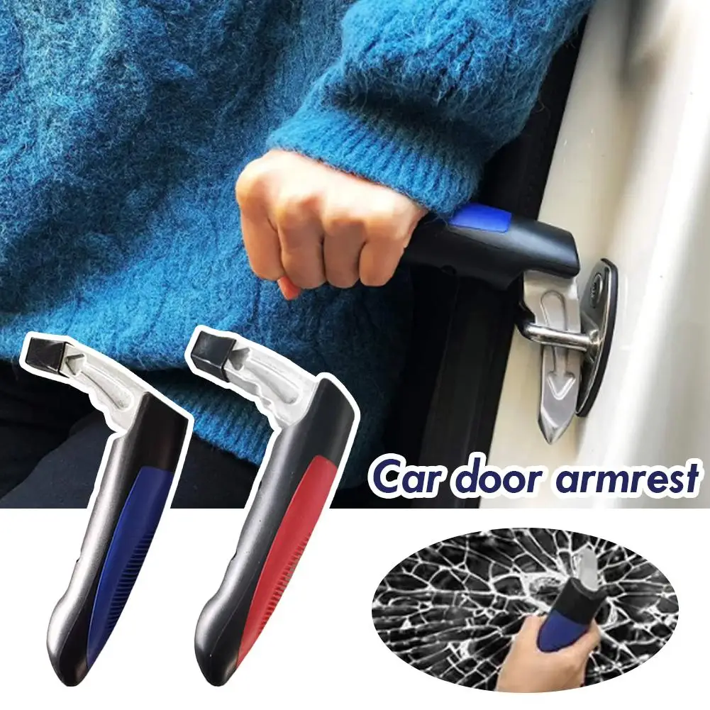 Auto 2-in-1 Multifunktions-Türgriff Fensterbrecher Tragbarer Haltegriff, Mobilitätshilfe für Kinder und Senioren Armstütze